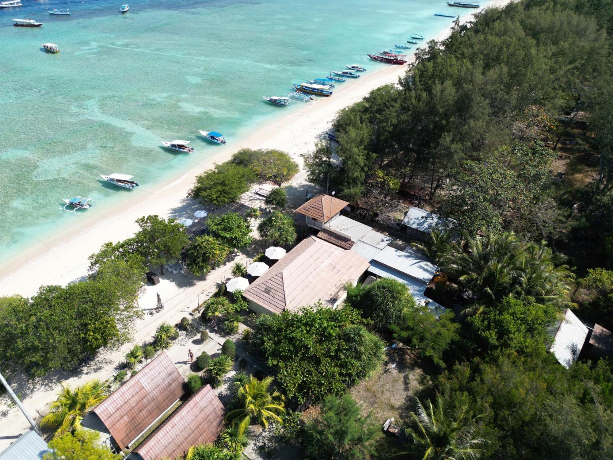 Two Brothers Bungalows Ilhas Gili Exterior foto