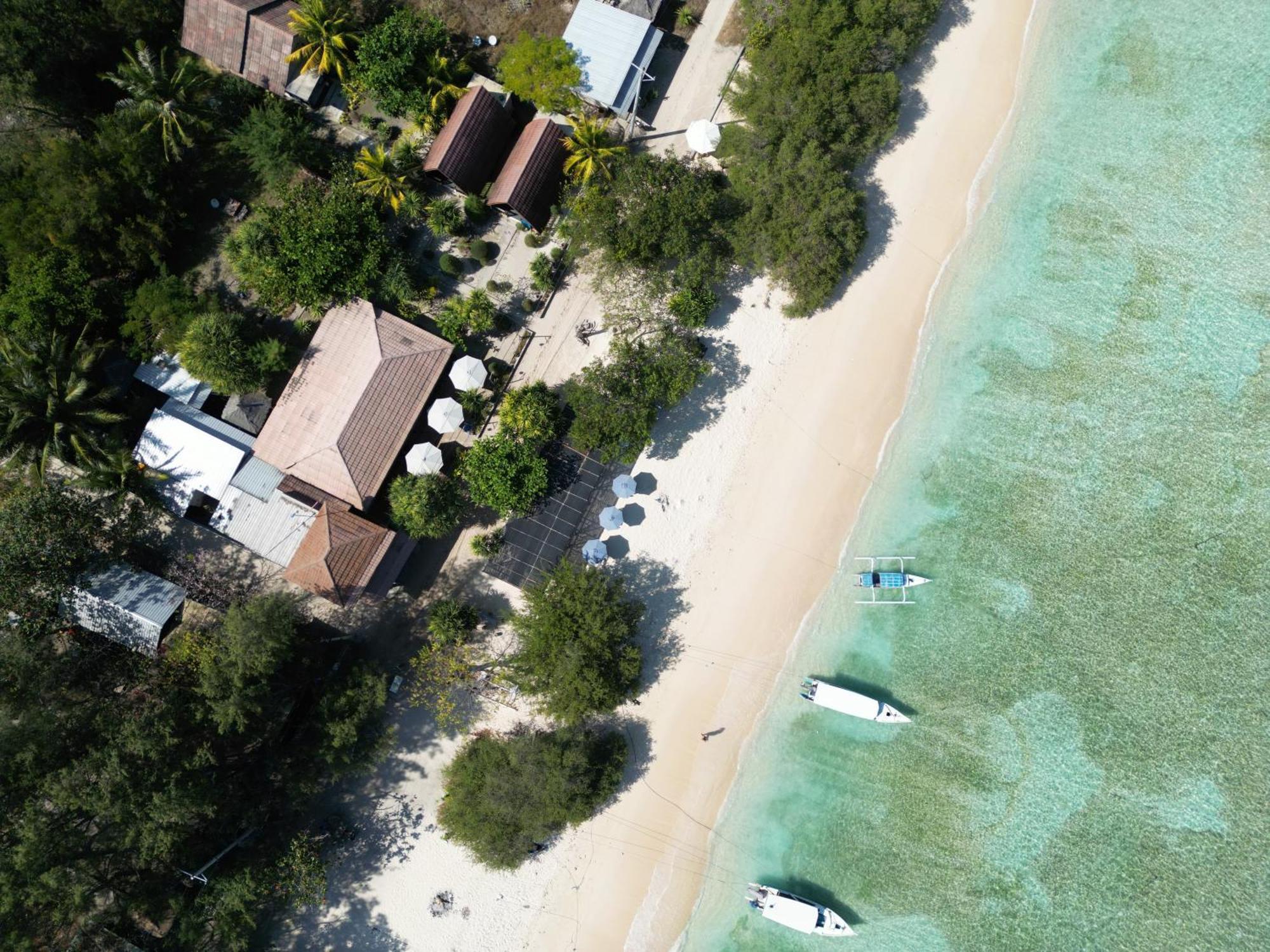 Two Brothers Bungalows Ilhas Gili Exterior foto