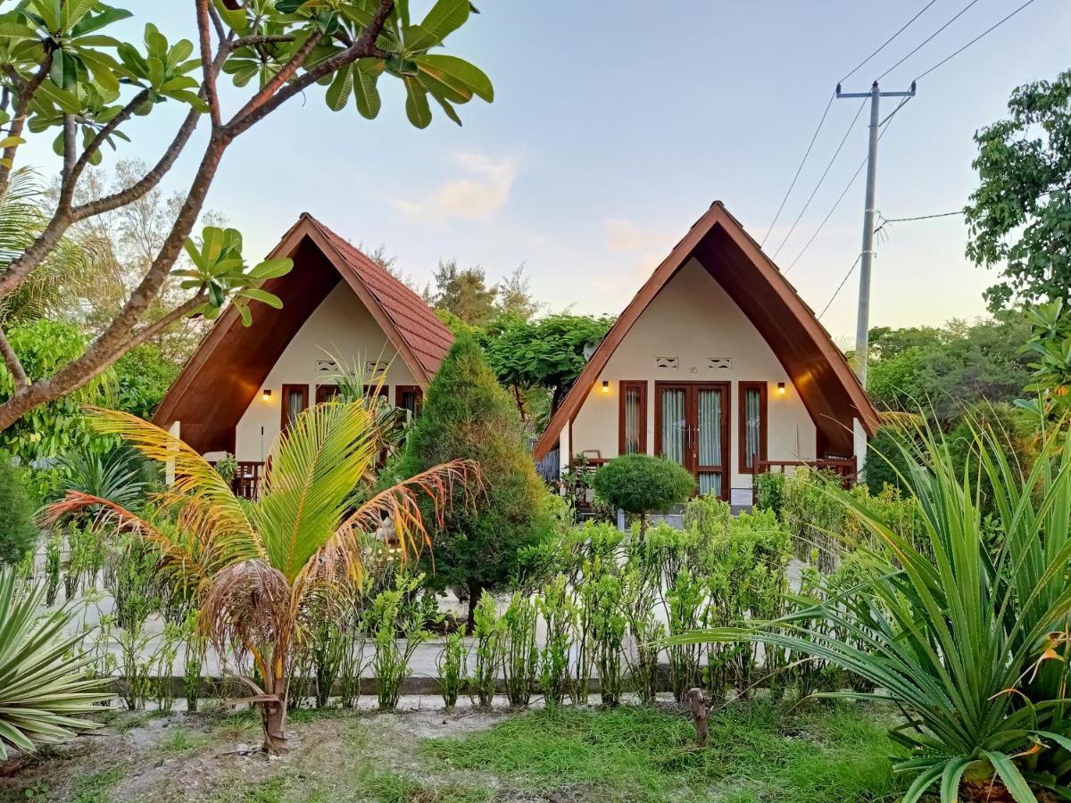 Two Brothers Bungalows Ilhas Gili Exterior foto